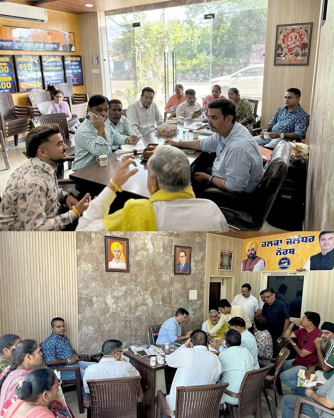 जालंधर नार्थ हलके के प्रभारी और मेयर वनीत धीर ने सुनीं लोगों की समस्याएं, कई कॉलोनियों के मुद्दों का मौके पर करवाया समाधान