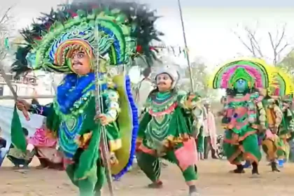 about Chhau dancers
