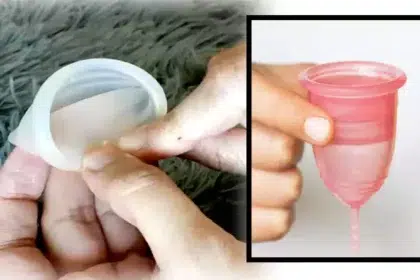 how does a menstrual cup work